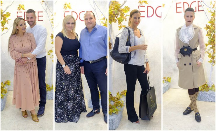 Στο cocktail party για τον 1 χρόνο λειτουργίας της boutique Edge