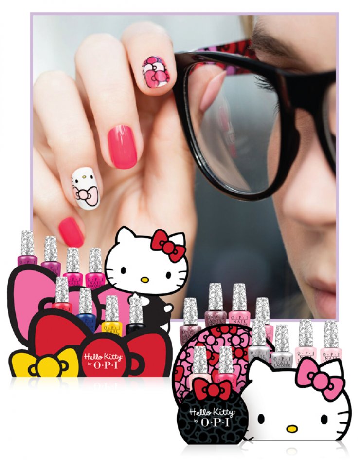 Color the Cute Hello Kitty by O.P.I