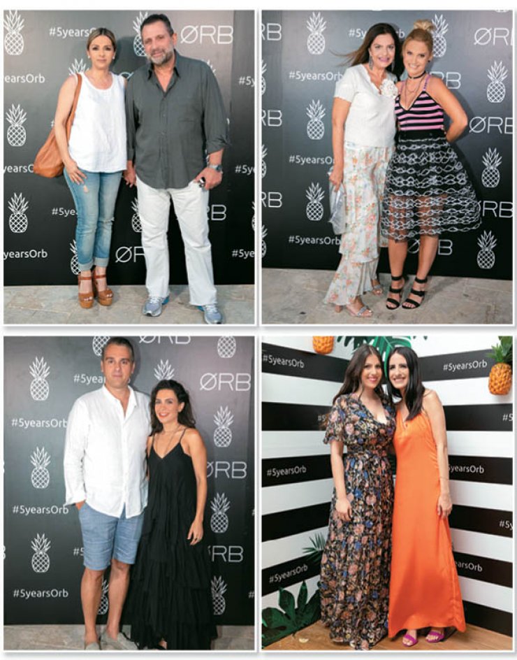 Στο party για τα 5 χρόνια της εταιρείας ORB Communications