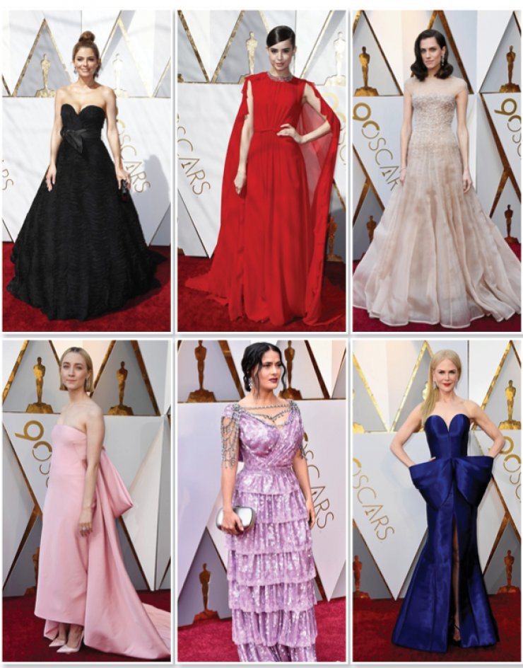 Όσκαρ 2018: Όλες οι λαμπερές παρουσίες που περπάτησαν στο κόκκινο χαλί