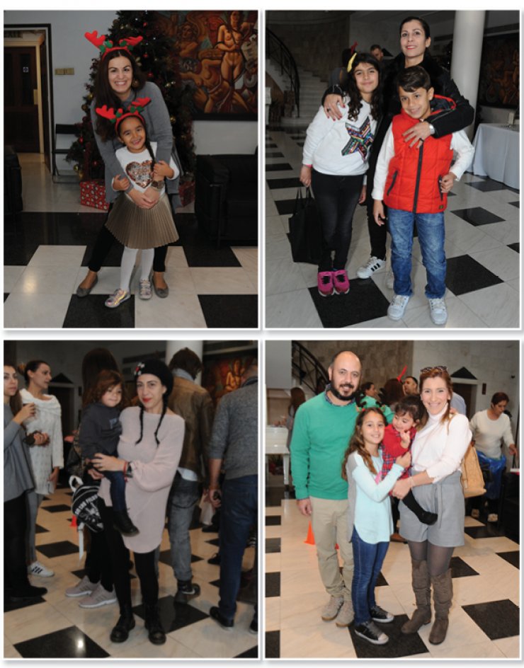 Στο παιδικό Χριστουγεννιάτικο πάρτι του Εκδοτικού Οίκου ΔΙΑΣ και της τηλεόρασης ΣΙΓΜΑ