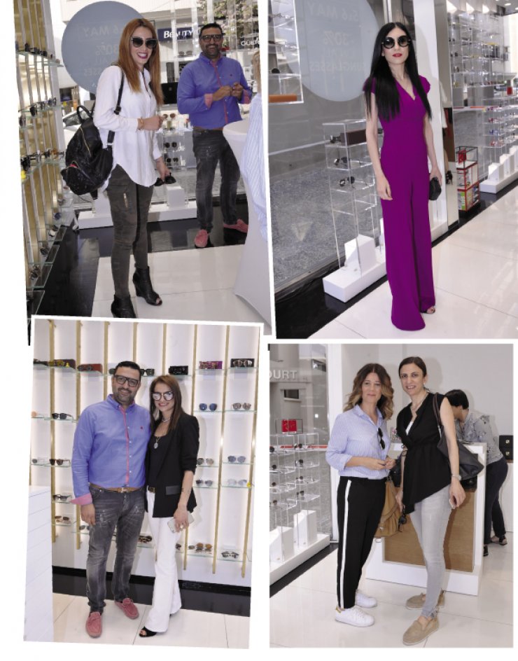 Στα εγκαίνια της Panaidis Eyewear Boutique