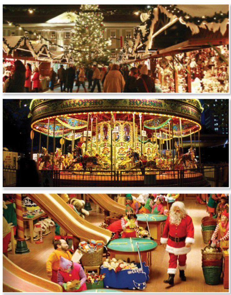 Τα χριστουγεννιάτικα πάρκα ανοίγουν τις πόρτες τους!