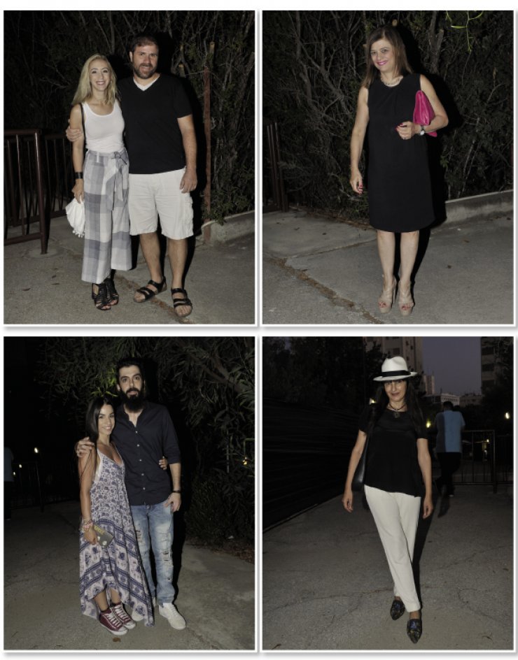 Στην πρεμιέρα της παράστασης "Πέρσες"