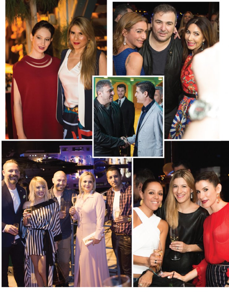 Με τον Αντώνη Ρέμο στο re-opening του The Crystal Lounge Bar & Restaurant