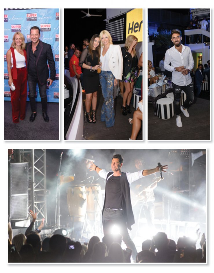 Οι επώνυμοι που βρέθηκαν στην εμφάνιση του Σάκη Ρουβά στη Λεμεσό