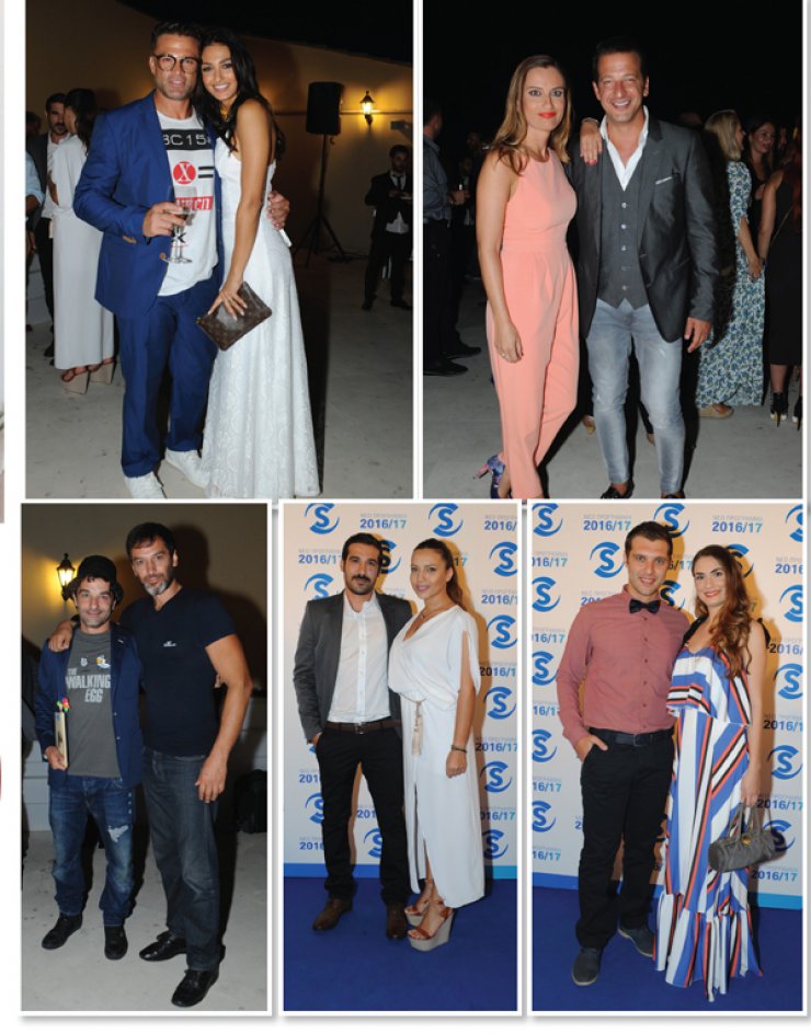 Το λαμπερό πάρτυ για την παρουσίαση του νέου προγράμματος της τηλεόρασης ΣΙΓΜΑ