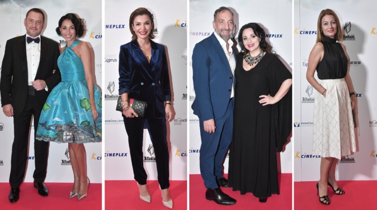 Στην επίσημη πρώτη προβολή της ταινίας "S.O.S. Survive Or Sacrifice" στην Κύπρο