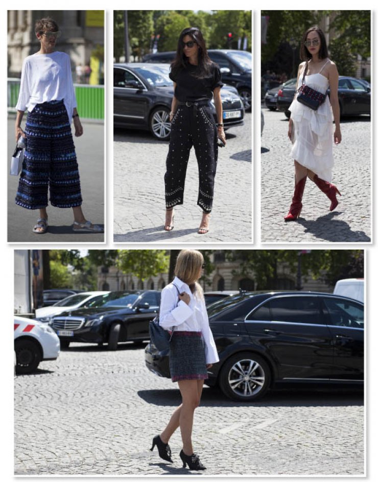Street style από δυο Κύπριες που βρέθηκαν στο Haute Couture Show του oίκου Chanel στο Παρίσι