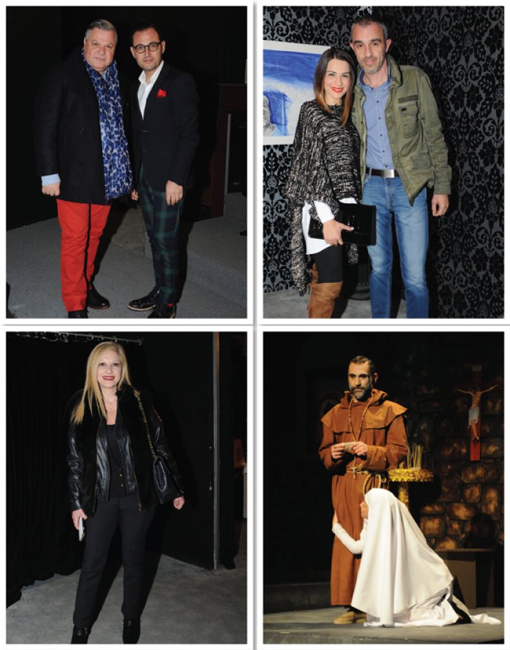 Βρεθήκαμε στο Θέατρο Ανεμώνα για την πρεμιέρα της παράστασης "Ο Καλόγηρος"