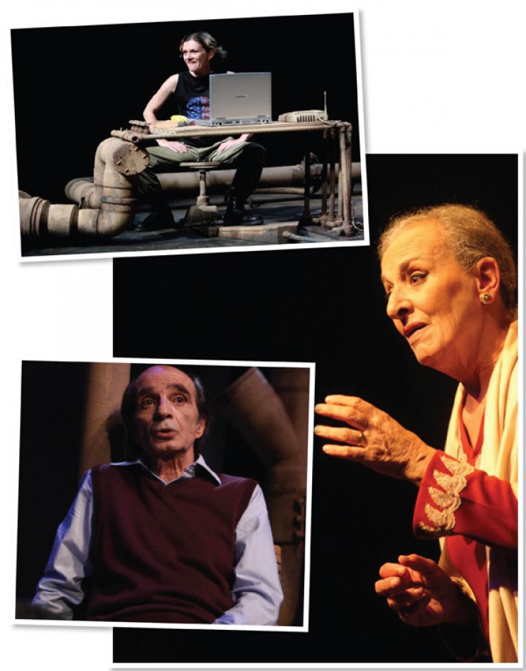 Τρεις ηθοποιοί, τέσσερεις σκηνοθέτες, μία παράσταση