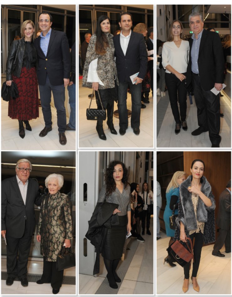 Στην πρεμιέρα της παράστασης "Η Κυρά της θάλασσας"