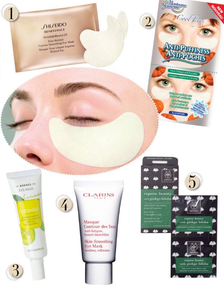 Οι 5 καλύτερες μάσκες ματιών!