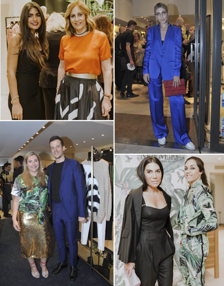 Στο event της boutique Max Mara με tropical mood