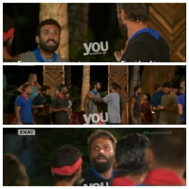 Απίστευτο! Δείτε καρέ καρέ τον τσακωμό του Ηλία και του Τέο [βίντεο]