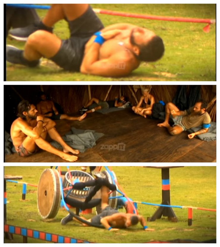 Survivor: Νέος τραυματισμός του Βασάλου και ο άγριος τσακωμός Μισθοφόρου κατά Σπαλιάρα