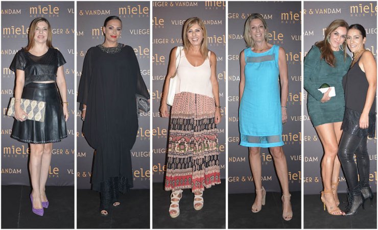 Στο Miele Hair Spa για το λανσάρισμα του brand Vlieger & Vandam