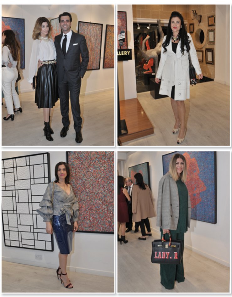 Στην έκθεση του Γιάννη Στυλιανίδη στην Golden Gallery by Kapatays