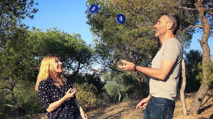 Καρύδη - Αθερίδης: Δείτε φωτογραφίες από την εξοχική κατοικία του ζευγαριού στην Αίγινα