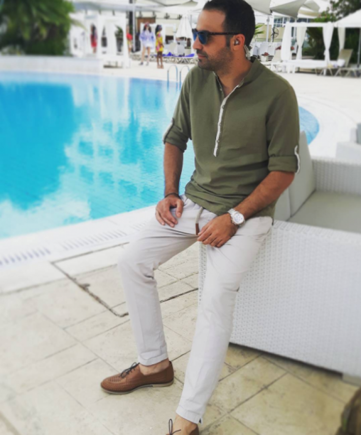 Μιχάλης Σοφοκλέους: Για φαγητό με τον γιο του!