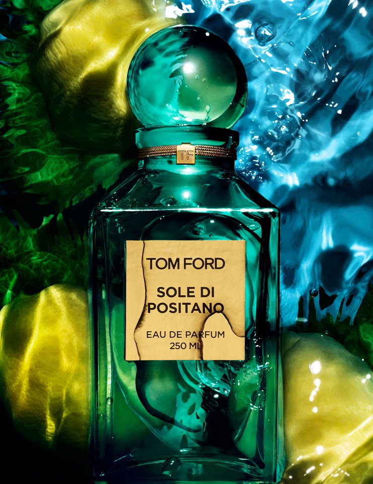 Tom Ford, Sole di Positano: Ένα φρέσκο εσπεριδοειδή λουλουδάτο άρωμα