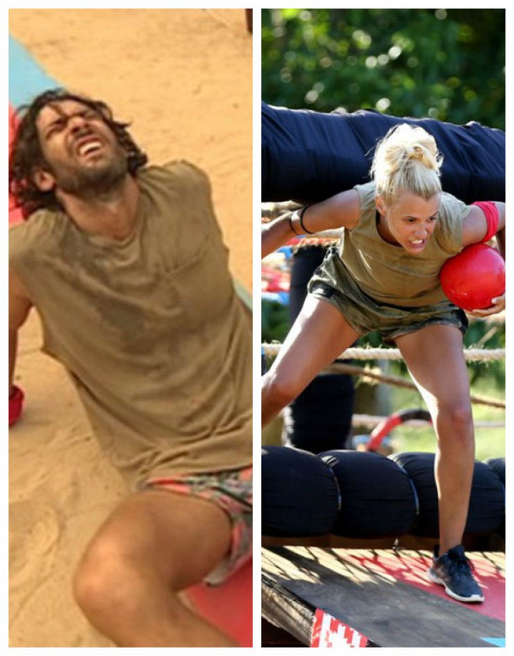 Γιάννης Σπαλιάρας - Λάουρα Νάργες: Οι αγκαλιές και οι αισθησιακές πόζες μπροστά στην κάμερα