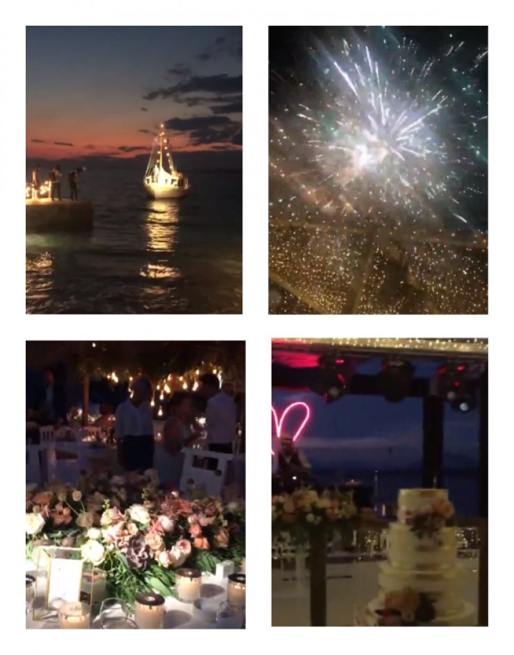 Ο υπέροχος γάμος Κύπριας socialite που πραγματοποιήθηκε στις Σπέτσες! [εικόνες & βίντεο]