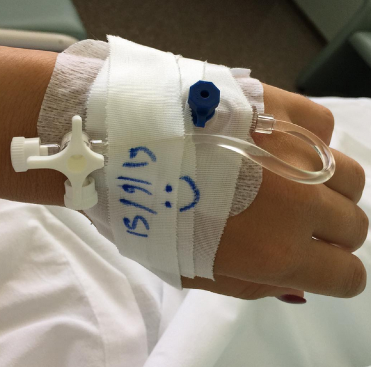 Παρουσιάστρια στο νοσοκομείο λίγο πριν την πρεμιέρα!