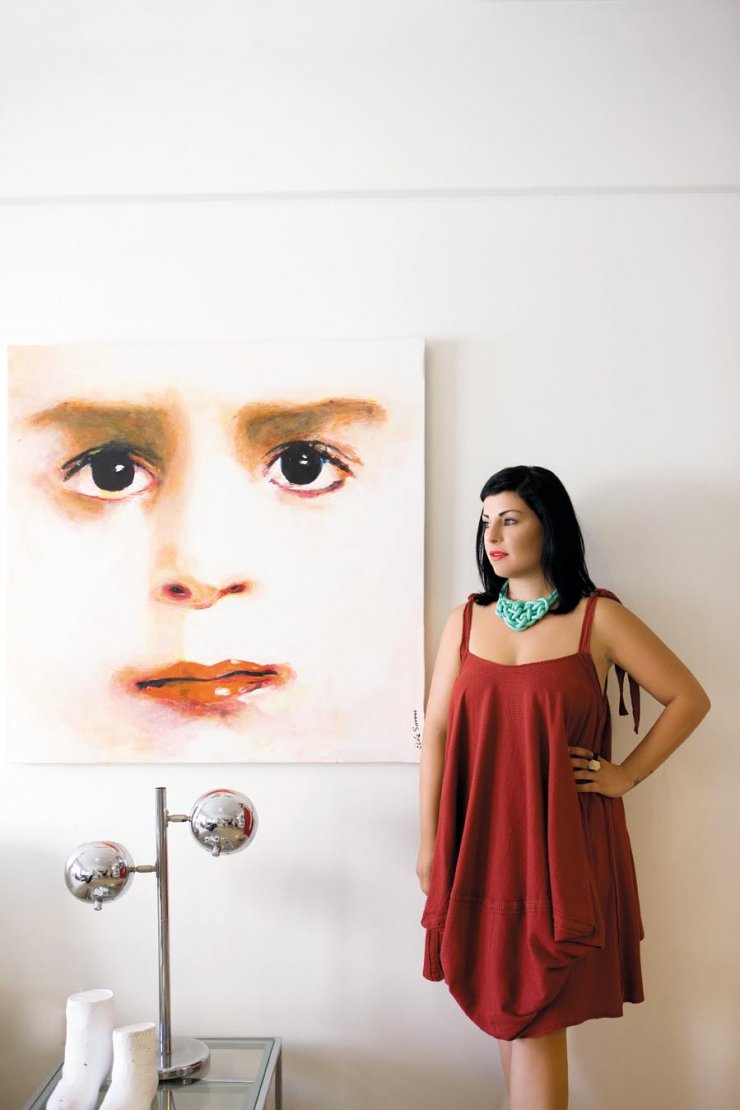 Στο σπίτι της Έλιας Σάββα