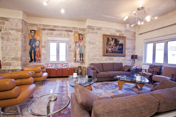 Στο σπίτι του Κωνσταντίνου Χατζηµάµα και της Άλκης Βακανά