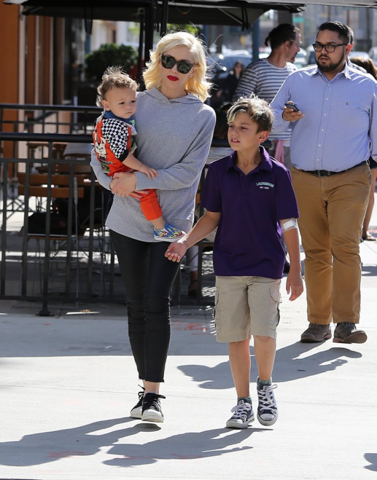 H Gwen Stefani και τα αγόρια της [εικόνες]