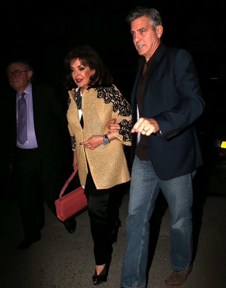 George Clooney: Το δείπνο με τα πεθερικά [εικονές]