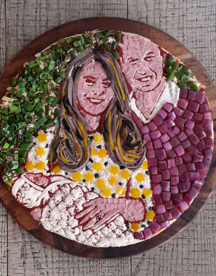 Η Kate και ο William έγιναν...πίτσα [εικόνα]