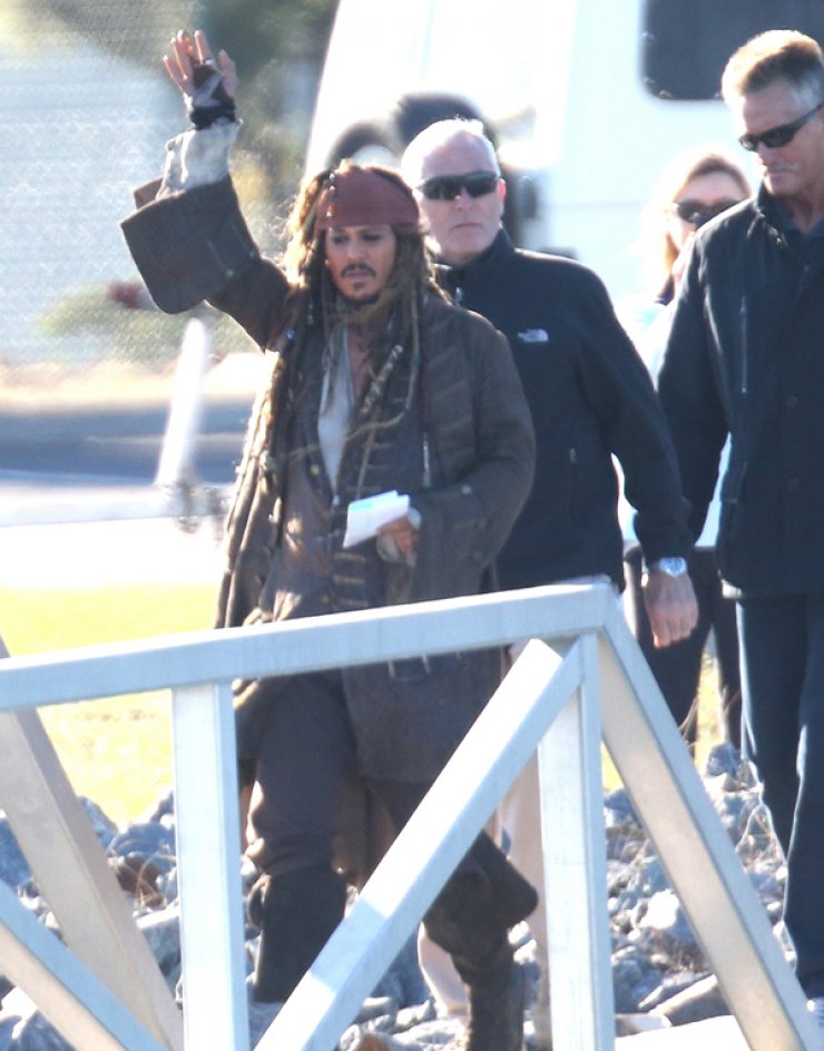 Ο Jack Sparrow επιστρέφει [εικόνες]