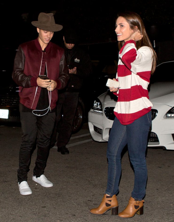 Θα μας τρελάνει ο Bieber! Με νέα συνοδό και πάλι! [εικόνες]