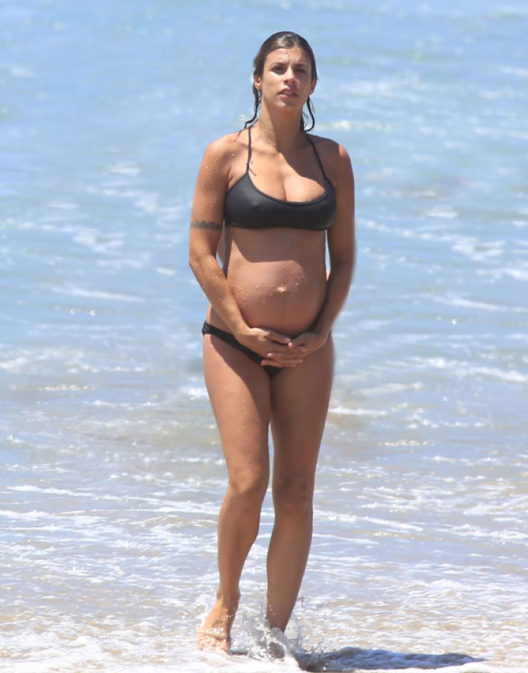 Λίγες μέρες πριν τον τοκετό για πασίγνωστο μοντέλο [εικόνες]