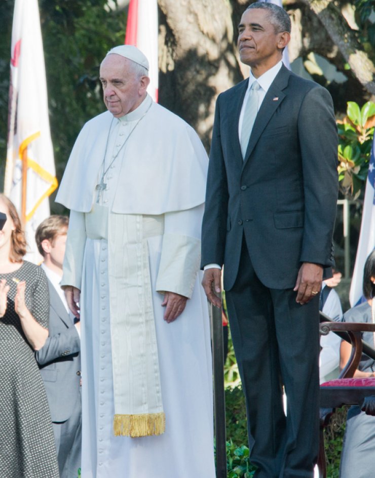 Ο Πρόεδρος Obama συναντάει τον Πάπα Φραγκίσκο για πρώτη φορά [εικόνες]