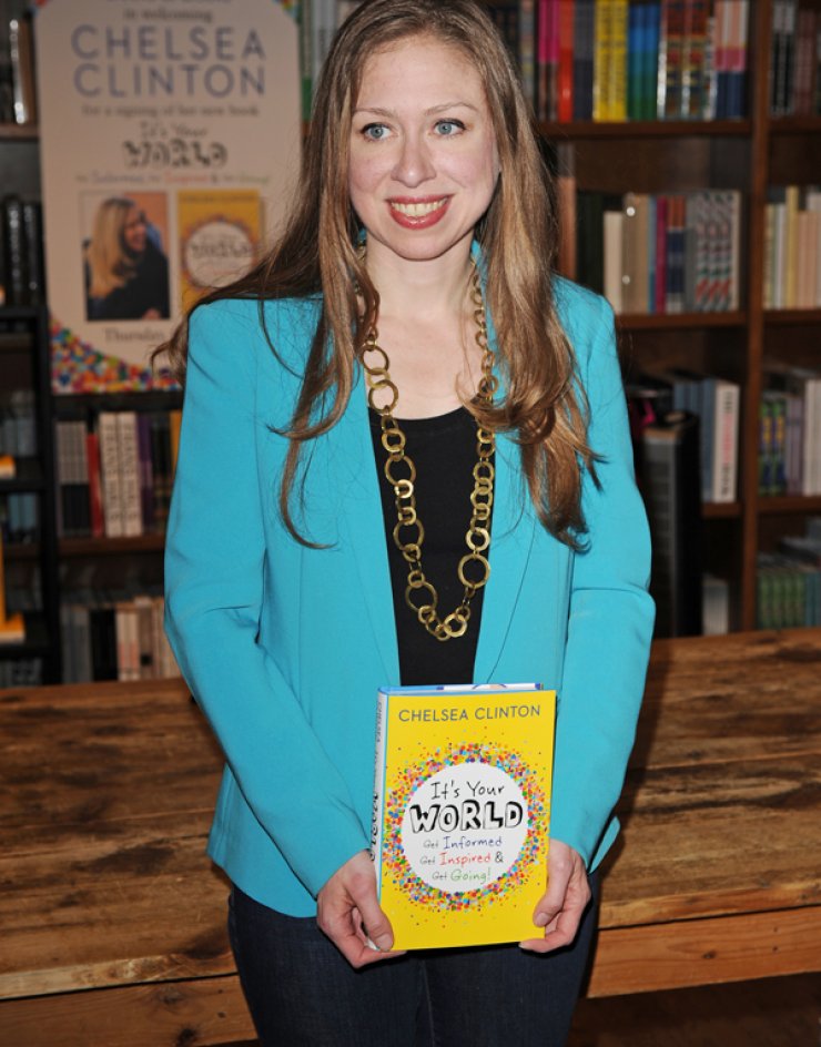 Η Chelsea Clinton έκανε στροφή στη καριέρα της [εικόνες]