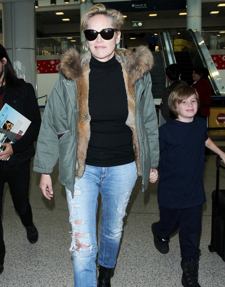 Sharon Stone: Διακοπές με τα τρία της παιδιά [εικόνες] 