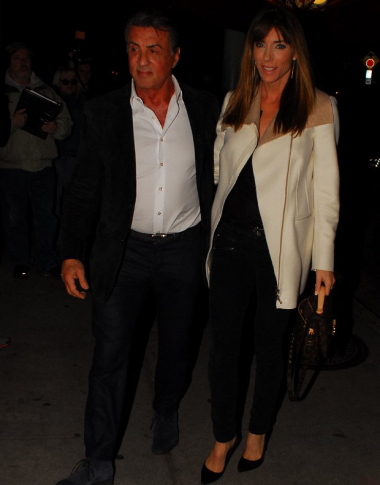 Sylvester Stallone: 18 χρόνια γάμου και ακόμη ερωτευμένος μαζί της [εικόνες]