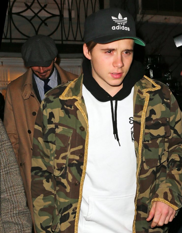 Βραδινή έξοδος για David Beckham και το γιο του [εικόνες]