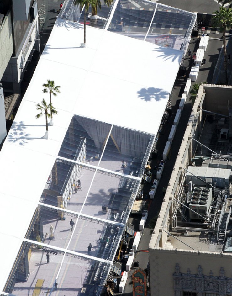 Όλα έτοιμα για την μεγάλη βραδιά των Όσκαρς [εικόνες]