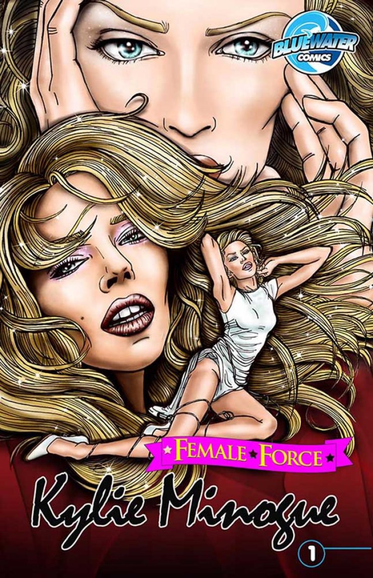 H Kylie έγινε comic!