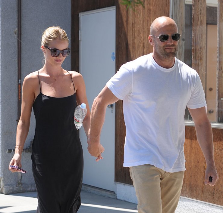 Η Rosie Huntington-Whiteley και ο Jason Statham είναι αχώριστοι