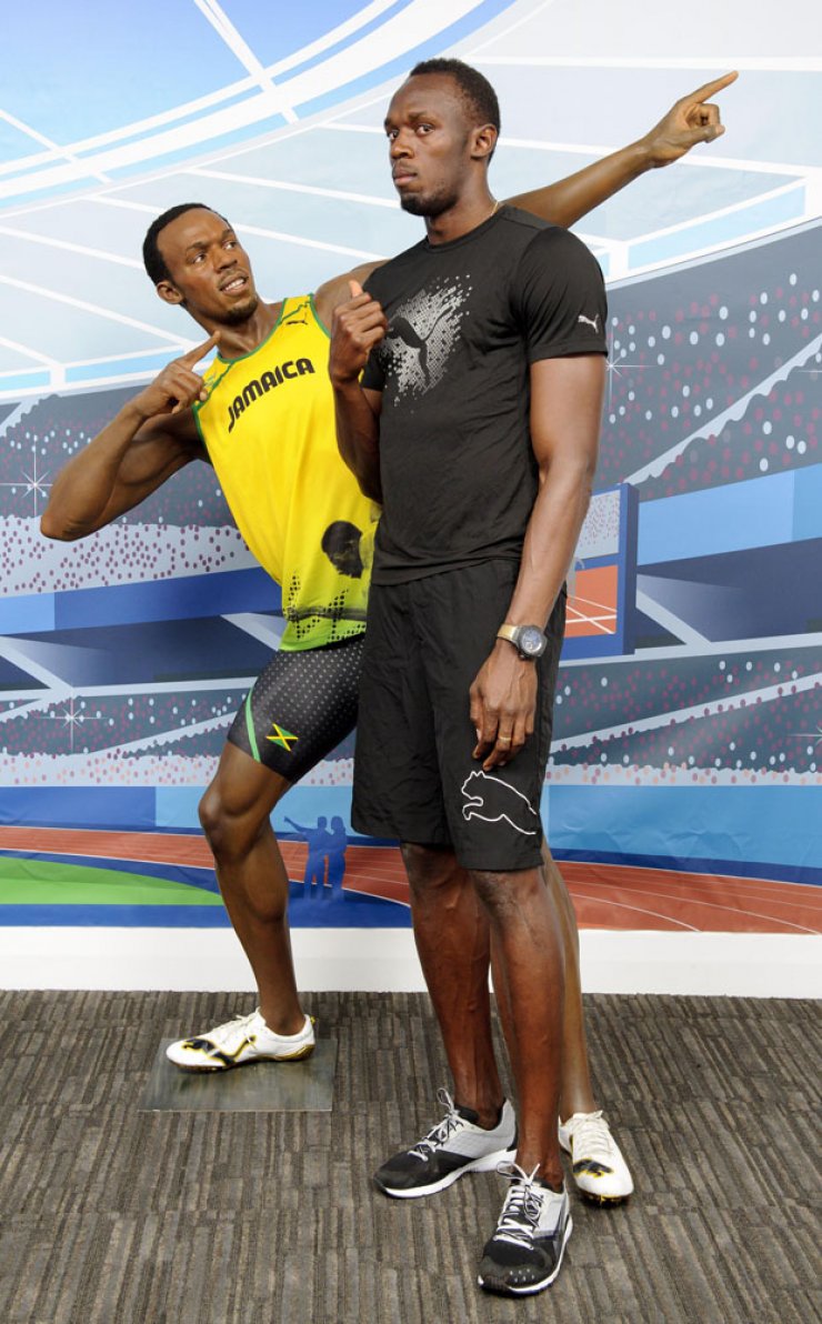 Ο Usain Bolt έγινε "κέρινος"