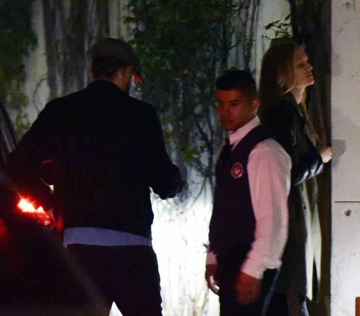 Ρομαντικό δείπνο για Di Caprio-Garrn [εικόνες]