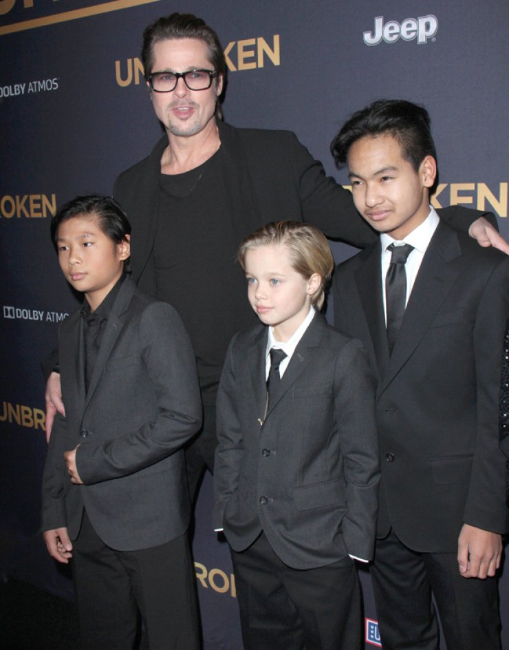 Brad Pit: Μόνος στην πρεμιέρα της ταινίας ‘’Unbroken’’ [εικόνες]