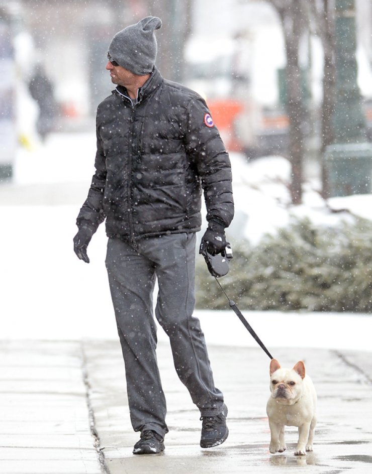 Οι βόλτες διάσημου σταρ μέσα στο χιόνι [εικόνες]