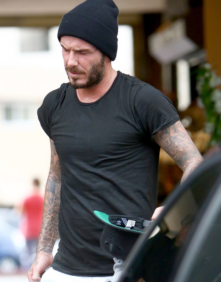 Ο David Beckham λιώνει στο γυμναστήριο μετά από προτροπή της...κόρης του [εικόνες]