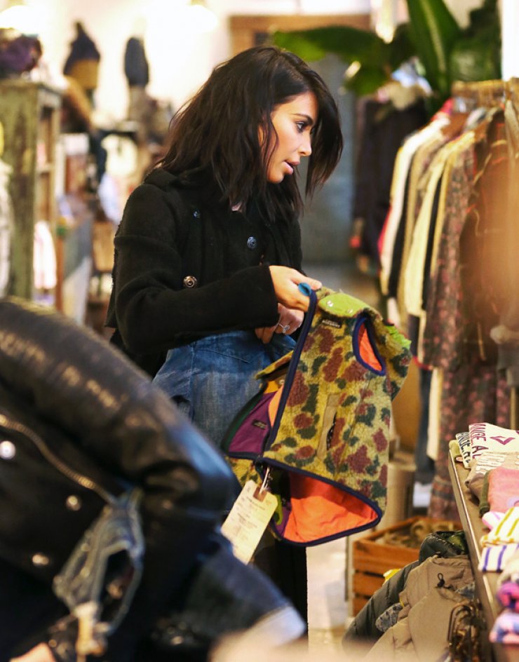 Η Kim Kardashian κάνει shopping για την μικρή North [εικόνες]